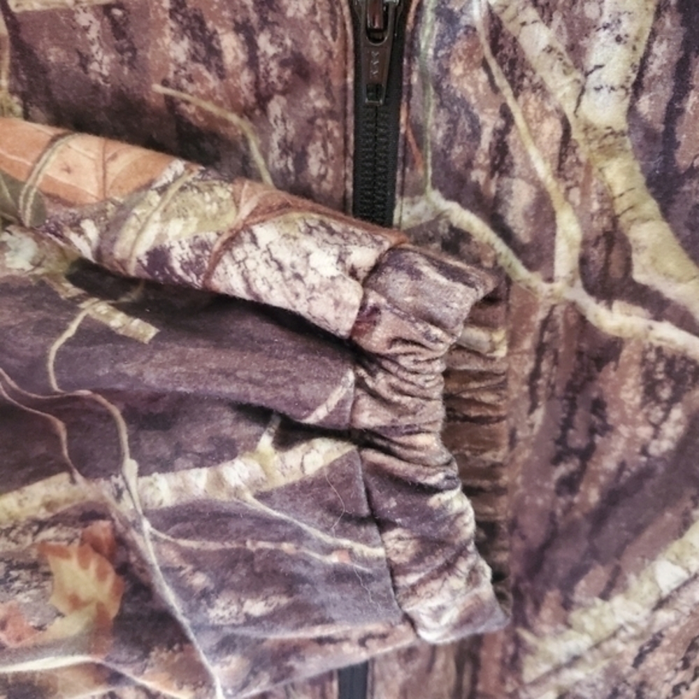 Outfitters Ridge Jacket Mens 2XL Mossy Oak Breakup Camo Hunting Insulated - Picture 5 of 11